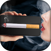 Virtual cigarette smoking