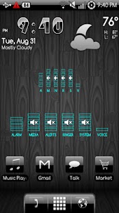 Download AM Skin: Neon Transparent Blue APK for Android