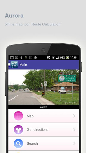 Aurora Map offline