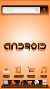 Free Download ADW Theme Oranged APK for PC