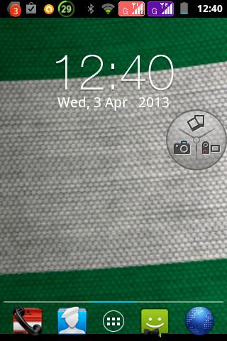 Nigerian flag livewallpaper