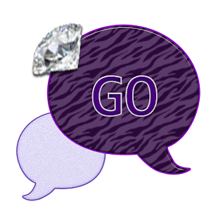 GO SMS THEME/DiamondPrplZebra.apk 1.1
