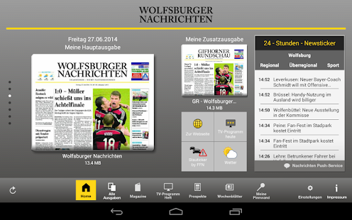 Wolfsburger Nachrichten Screenshots 2