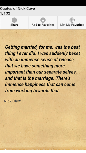 Quotes of Nick Cave