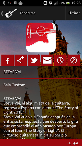 【免費生活App】Conciertos en Sevilla-APP點子