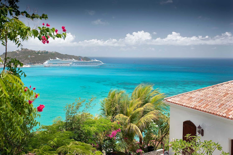 St. Maarten features many beautiful bays.