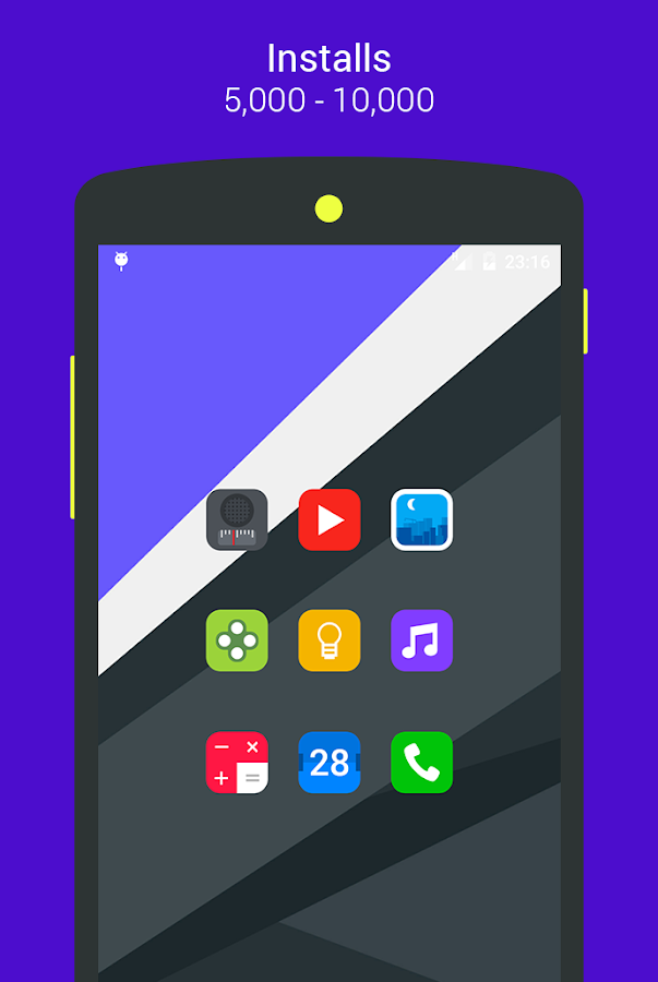 Goolors Elipse - icon pack - screenshot