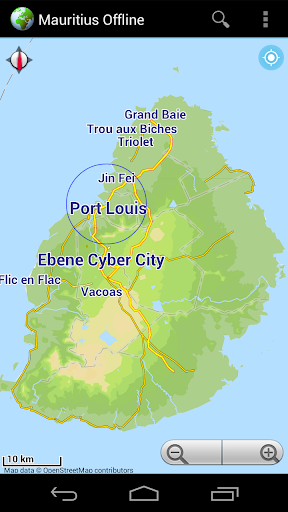 Offline Map Mauritius