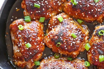 Baked Honey Sesame Chicken