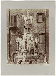 Sculpturale bekroning van de Tomba di Can Signorio