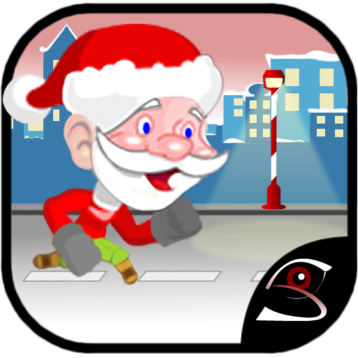 Running Santa LOGO-APP點子