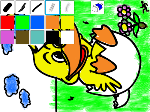 Android application Kids Paint &amp; Coloring Free screenshort