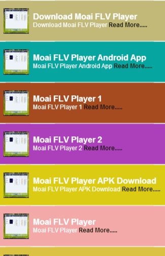 Moai FLV Player