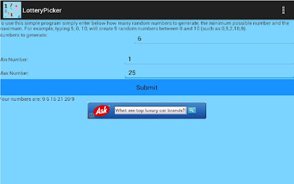 Lottery Picker Simple poster 2