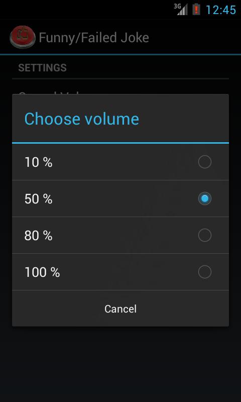 Android application FFJ (instant rimshot/downer) screenshort