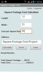 Download Square Footage Calculator APK