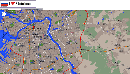 【免費旅遊App】Sankt Peterburg map-APP點子