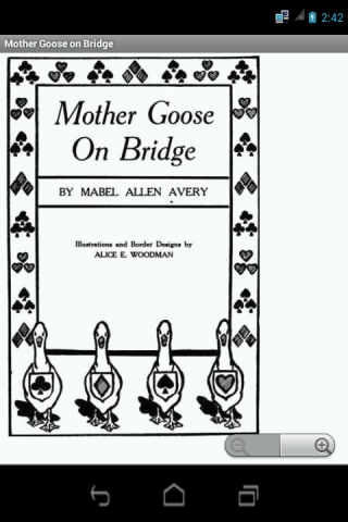 Mother Goose on Bridge