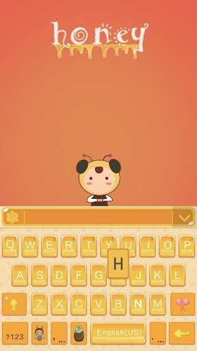 Honey Theme for Keyboard Emoji