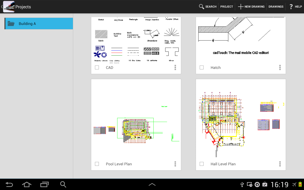 CAD Touch Pro - screenshot