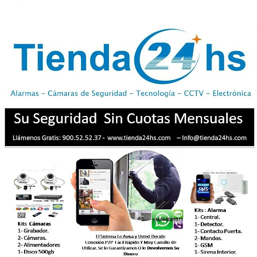 Tienda24hs alarma camaras