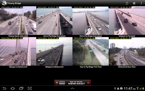 Penang Bridge Traffic Cam Screenshots 1