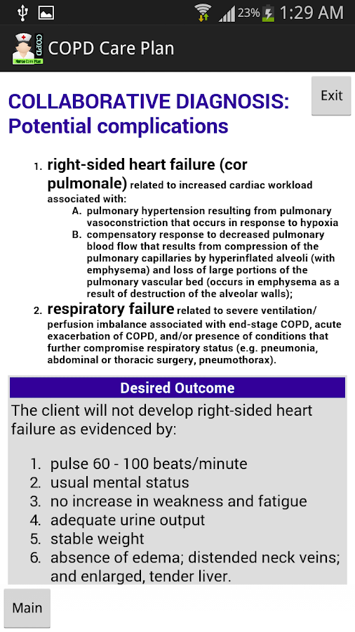 diagnosis for 3 nursing copd Play Nurse Google  Apps on  Plan Android COPD Care