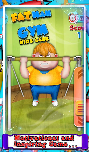 【免費休閒App】Fat Man Gym - Kids Game-APP點子