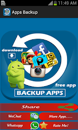 Apps Back Up Tool poster 2
