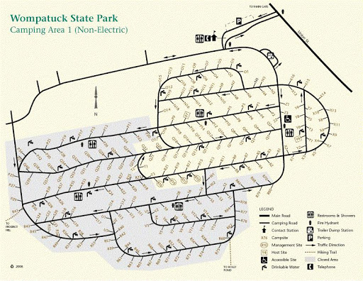 Wompatuck State Park Map Wompatuck State Park | Bookyoursite