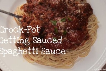 Crock-Pot Getting Sauced Spaghetti Sauce Recipe