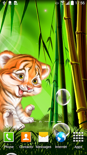 免費下載個人化APP|Cute tiger cub live wallpaper app開箱文|APP開箱王