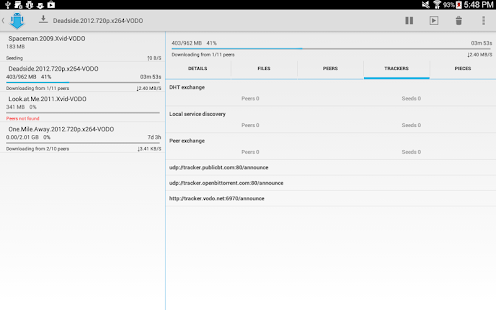 aTorrent - Torrent Downloader - screenshot thumbnail