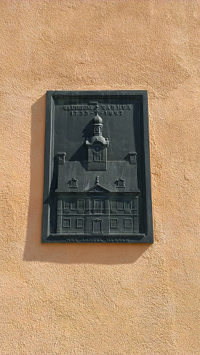Town Hall Plaque