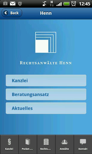 【免費商業App】Rechtsanwälte Henn-APP點子