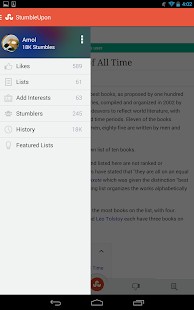 StumbleUpon - screenshot thumbnail