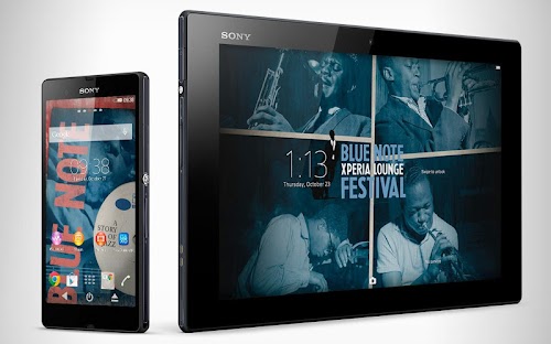Android application XPERIA™ Blue Note Story Theme screenshort