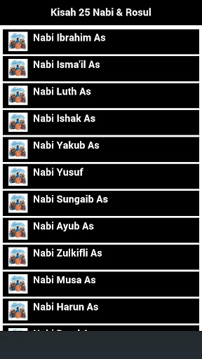 Kisah Nabi dan Rasul