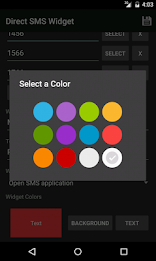 Direct SMS Widget poster 3