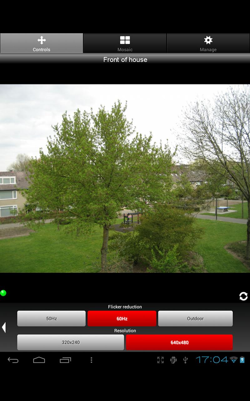 Somikon IP Control Screen 2