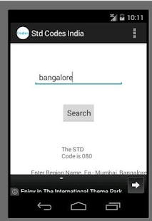 STD CODES INDIA Screenshots 1