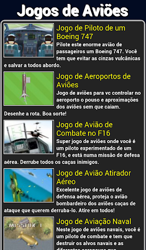 Jogos de aviões