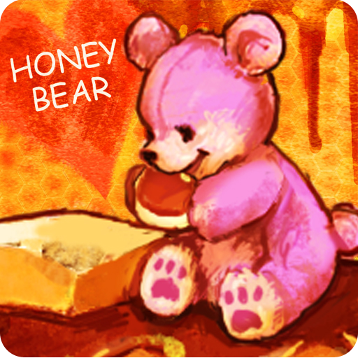 HONEY BEAR 時計付きライブ壁紙 個人化 App LOGO-APP開箱王