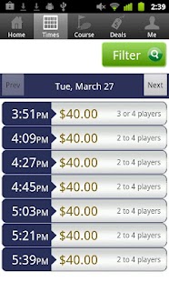 How to download Bear Dance Golf Tee Times lastet apk for android