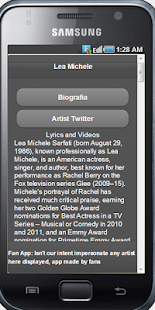 Lea Michele lyrics Screenshots 8