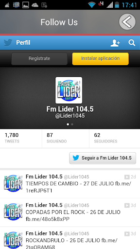 【免費音樂App】FM Lider 104.5 San Martin-APP點子