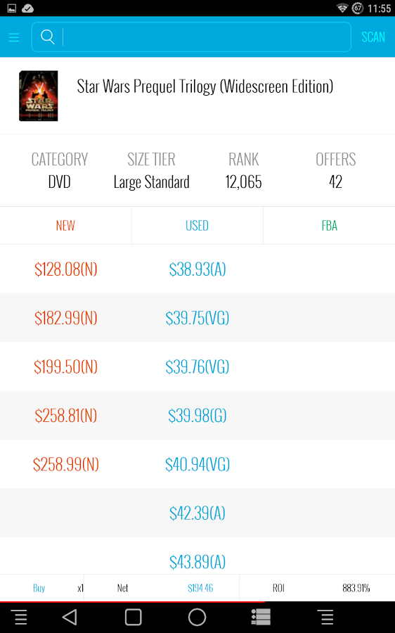   Scoutify: Track Amazon Profits – Capture d'écran 