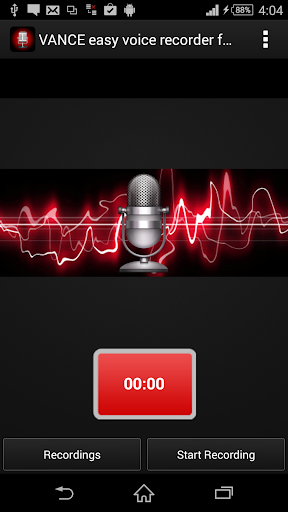 【免費音樂App】VANCE easy voice recorder free-APP點子