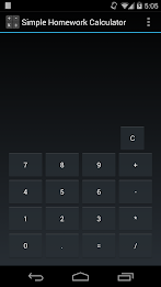 Simple Homework Calculator poster 1