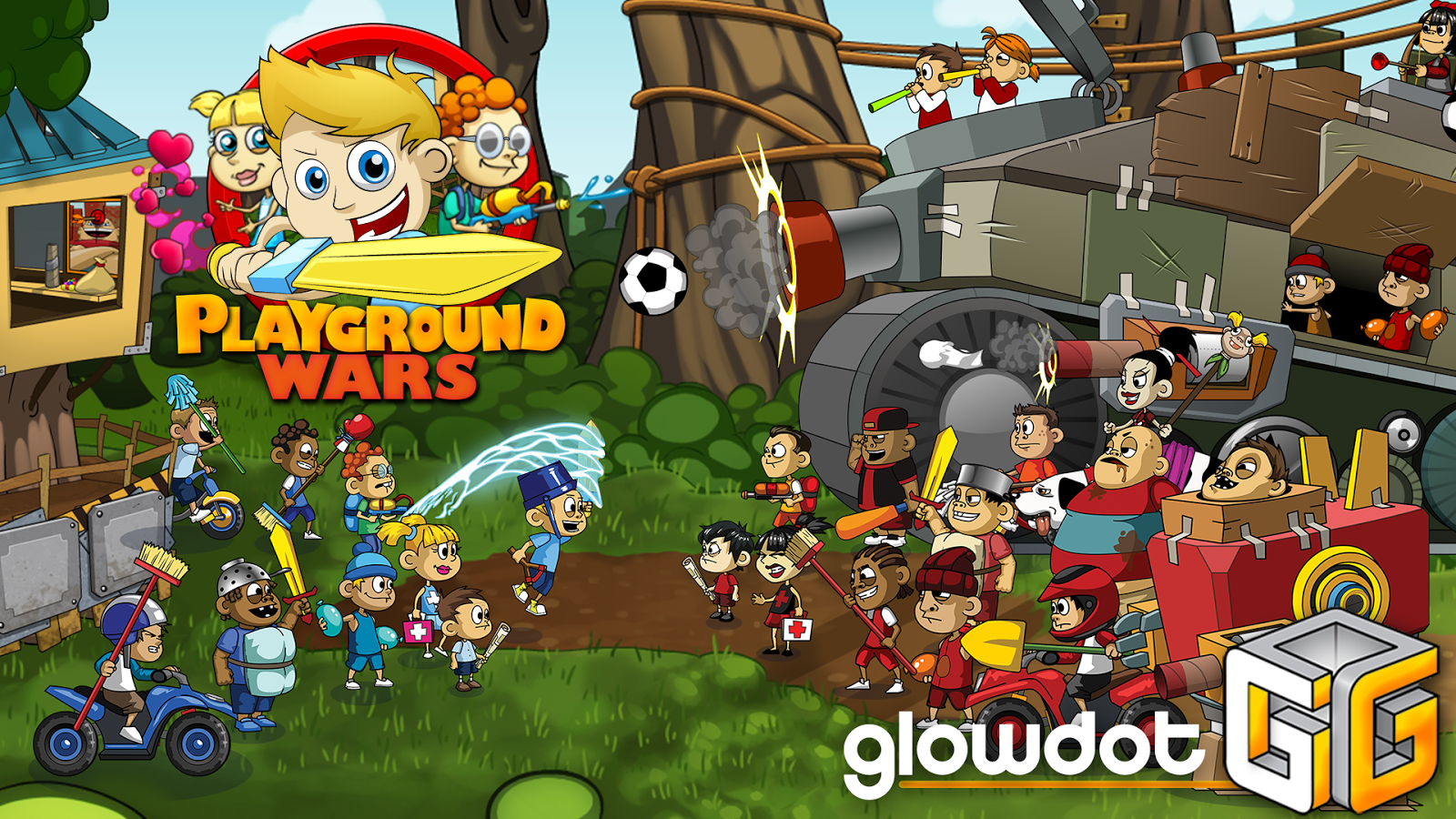 Playground Wars - screenshot